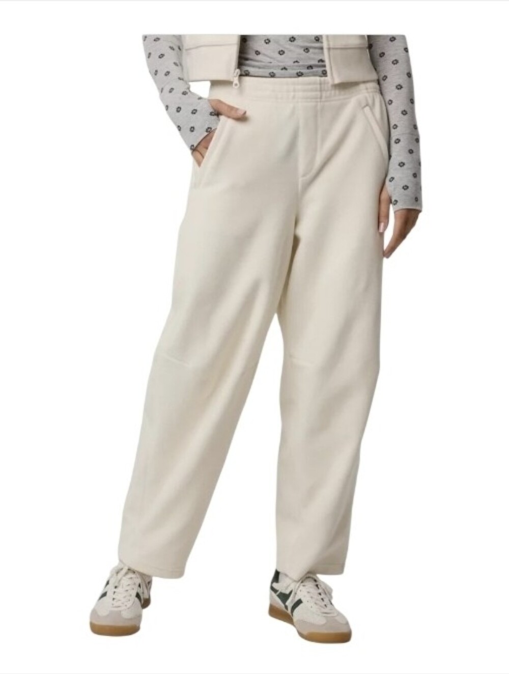 OFFLINE By Aerie Polar Fleece Barrel Pant NWT Size M